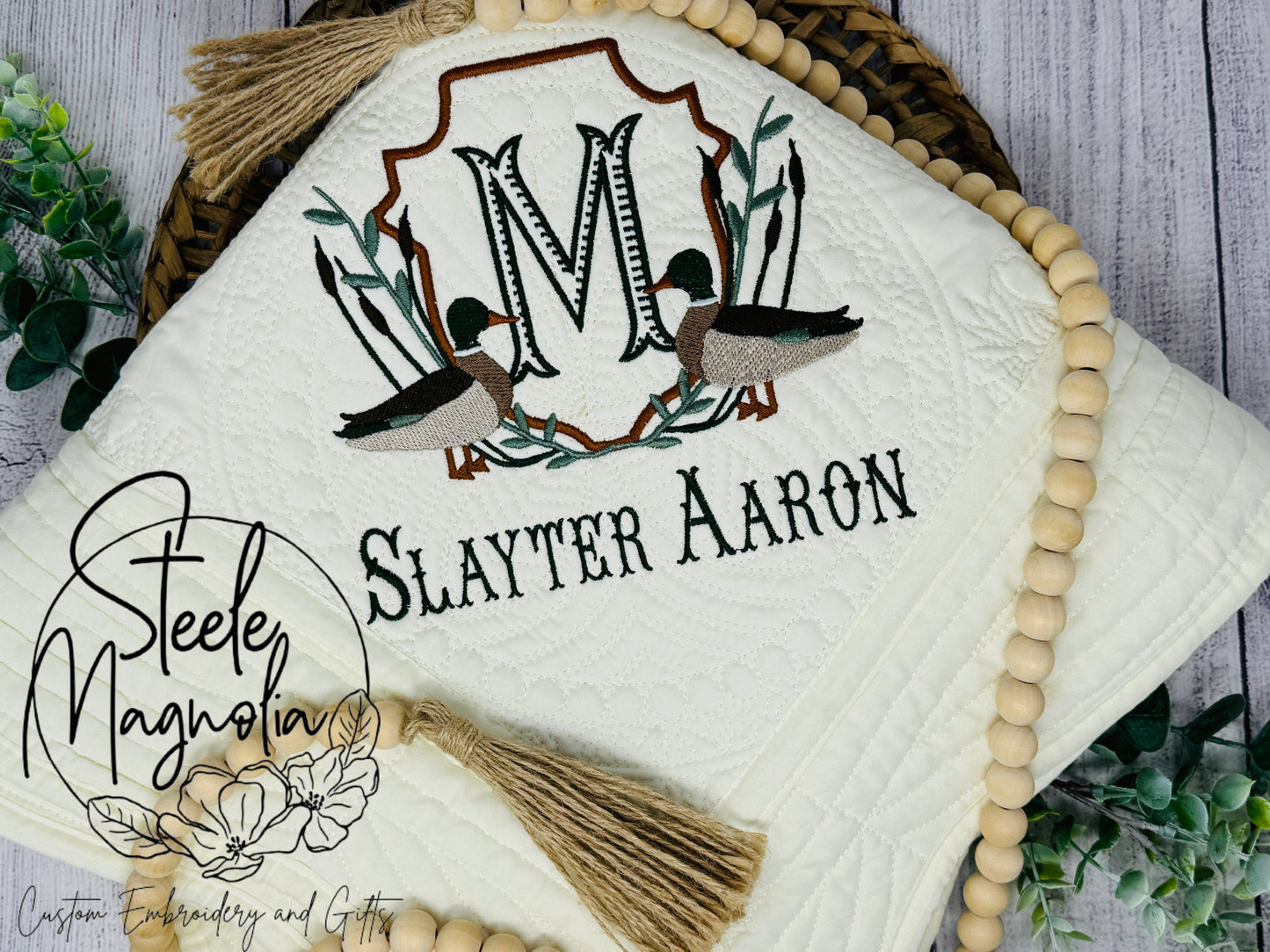 Classic Mallard Crest Heirloom Quilt