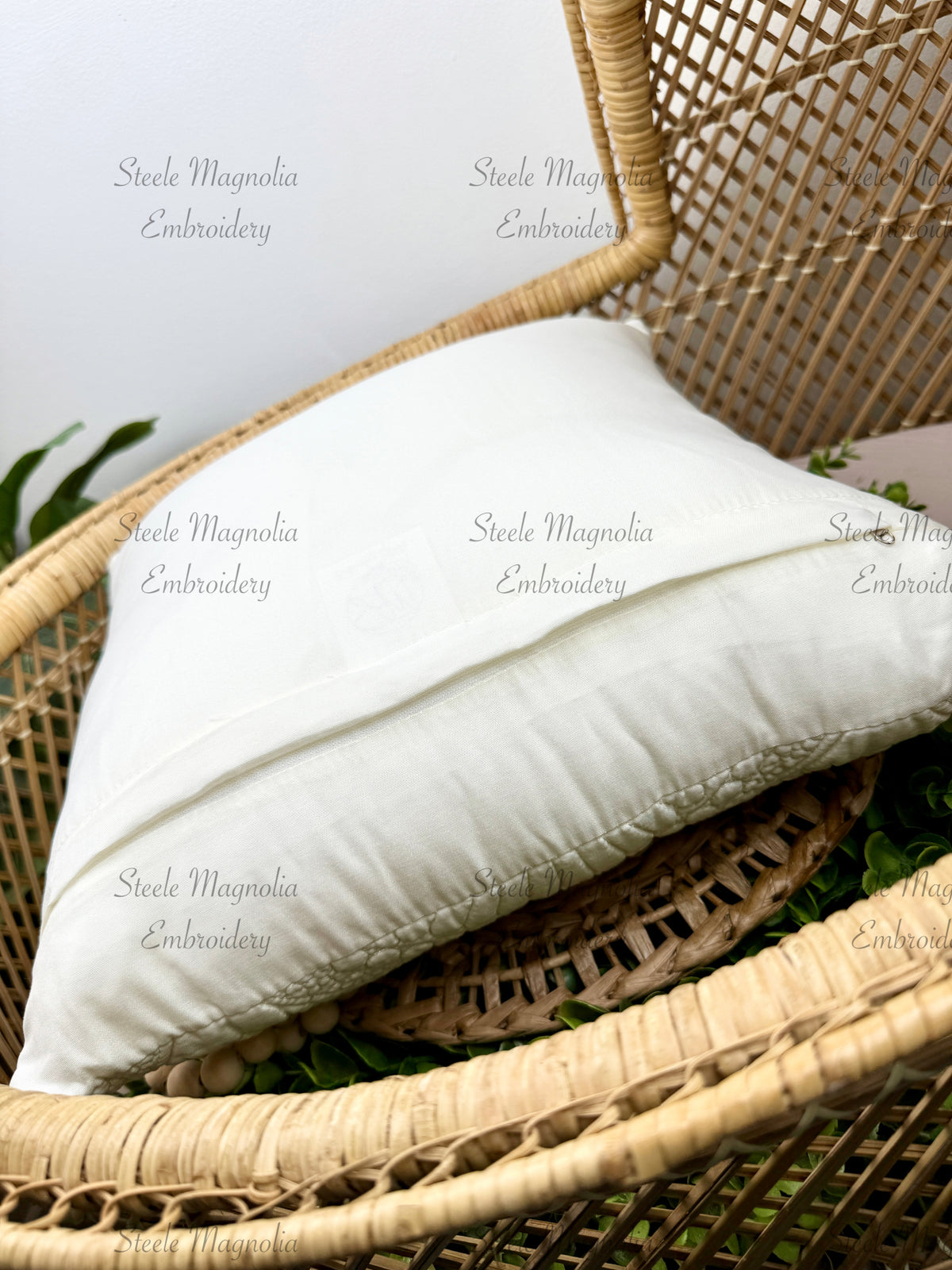 Hunting Deer, Turkey, Mallard Duck, Bass Fishing Crest Heirloom Nursery Pillow