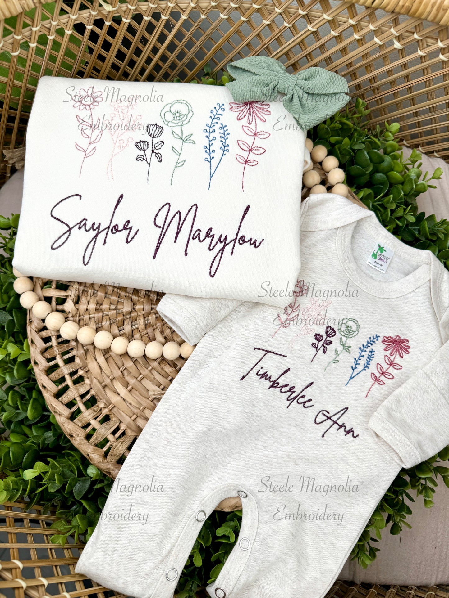 Wildflowers Infant Gown/Romper