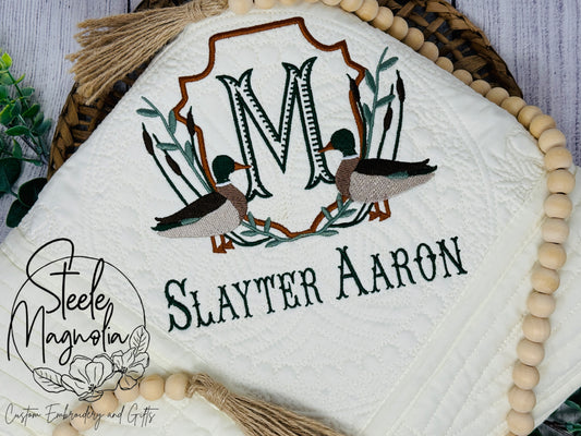 Classic Mallard Crest Heirloom Quilt